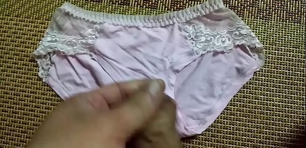  Sịp hồng đáng yêu  | Cum on panties compilation the best!